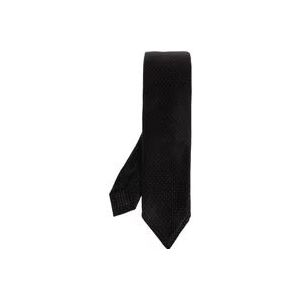 Dsquared2 Zijden stropdas , Black , Heren , Maat: ONE Size