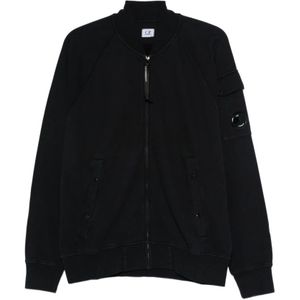 C.p. Company, Heren, Sweatshirts & Hoodies, Blauw, Maat: M Fleece,