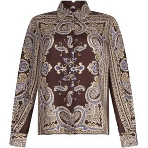 Liu Jo, Dames, Blouses & Shirts, Veelkleurig, Maat: M Viscose,
