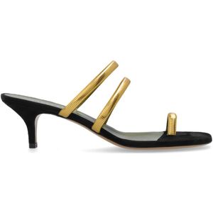 Maria Luca, Dames, Schoenen, Geel, Maat: 37 EU Leer,