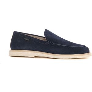 Hogan Stijlvolle Loafers voor Mannen , Blue , Heren , Maat: 40 1/2 EU