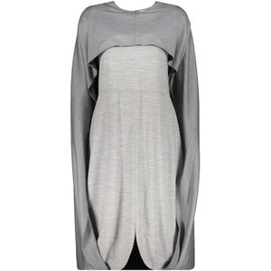 Burberry Cape-stijl Jurk , Gray , Dames , Maat: XS