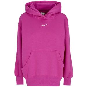 Nike - Phoenix Fleece - Fleecesweatshirt - Zwart - Katoen/Polyester