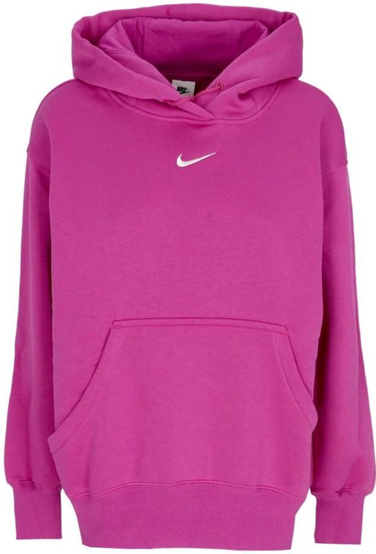 Nike - Phoenix Fleece - Fleecesweatshirt - Zwart - Katoen/Polyester