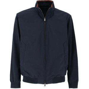 Paul & Shark, Heren, Jassen, Blauw, Maat: M Katoen,