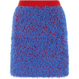 Tory Burch, Dames, Rokken, Veelkleurig, Maat: L Katoen,