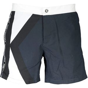 Karl Lagerfeld, Heren, Korte broeken, Blauw, Maat: XL Poliester,
