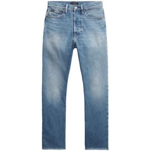 Polo Ralph Lauren, Dames, Jeans, Blauw, Maat: W28 Katoen,