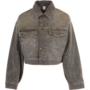Liu Jo, Dames, Jassen, Zwart, Maat: M Denim,