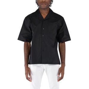 Marni, Heren, Overhemden, Zwart, Maat: XL Katoen,