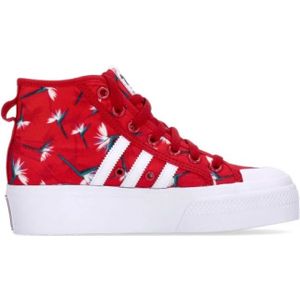 Adidas, Dames, Schoenen, Rood, Maat: 37 1/3 EU Synthetisch,