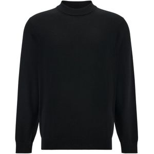 Boggi Milano, Heren, Truien, Zwart, Maat: S Wol,