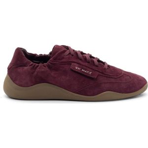 Vic Matié, Dames, Schoenen, Rood, Maat: 35 EU Leer,