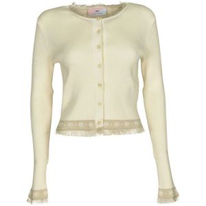 Chiara Ferragni Collection, Dames, Truien, Wit, Maat: 2XS