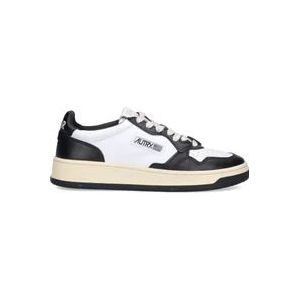 Autry Witte Sneakers , White , Heren , Maat: 44 EU