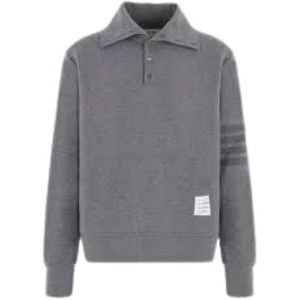 Thom Browne, Heren, Tops, Grijs, Maat: XL