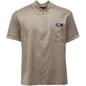 Armani, Heren, Tops, Groen, Maat: S Wol,