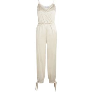 Jijil, Dames, Jumpsuits & Playsuits, Wit, Maat: XS Satijn,