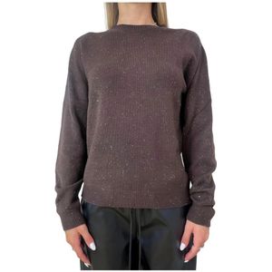 Liu Jo, Dames, Truien, Bruin, Maat: L Viscose,