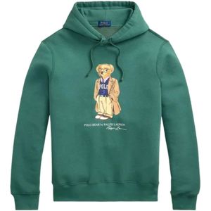 Ralph Lauren, Heren, Sweatshirts & Hoodies, Groen, Maat: S Katoen,