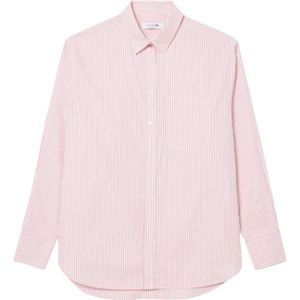 Lacoste, Dames, Blouses & Shirts, Roze, Maat: XS