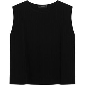 Weekend Max Mara, Dames, Tops, Zwart, Maat: S