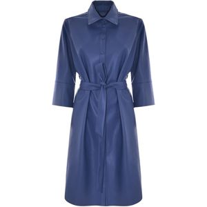 Kocca, Dames, Jurken, Blauw, Maat: L