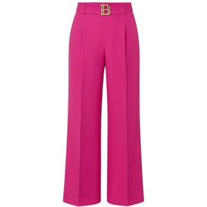 Babylon, Dames, Broeken, Roze, Maat: S Satijn,