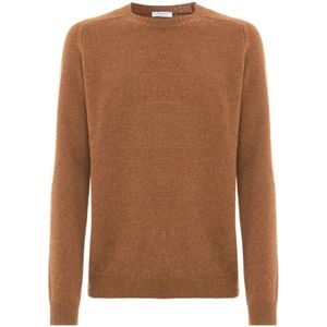 Boglioli, Heren, Truien, Bruin, Maat: S Kasjmier,