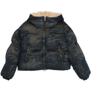 Diesel, Dames, Jassen, Blauw, Maat: XS Katoen,