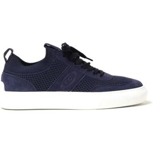 Tod's Stijlvolle Sneakers , Blue , Heren , Maat: 40 1/2 EU