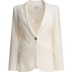 Alexander McQueen, Dames, Jassen, Wit, Maat: 2XS Wol,