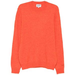 MC2 Saint Barth, Heren, Truien, Oranje, Maat: L