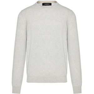 Gran Sasso, Heren, Truien, Grijs, Maat: 2XL Kasjmier,