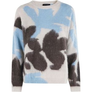 Roberto Collina, Dames, Truien, Veelkleurig, Maat: XS