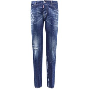 Dsquared2 Cool Guy Blauwe Jeans , Blue , Heren , Maat: XL