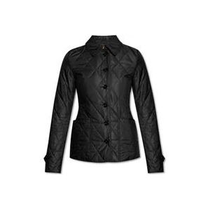 Burberry Lichte jas , Black , Dames , Maat: S