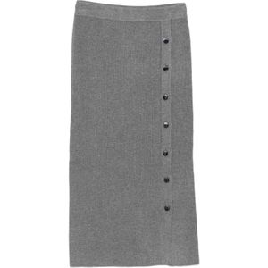 Liu Jo - ECS GONNA MAGLIA LUNGA - Maxirok - Grijs