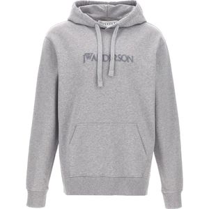JW Anderson, Dames, Sweatshirts & Hoodies, Grijs, Maat: XS