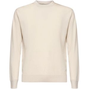 Eleventy, Heren, Truien, Beige, Maat: M