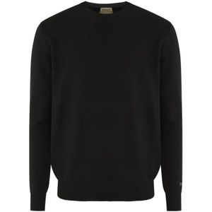 Woolrich, Heren, Truien, Zwart, Maat: M Wol,