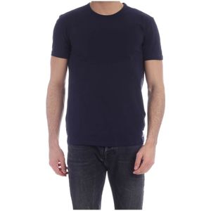Paul Smith, Heren, Tops, Blauw, Maat: S Katoen,