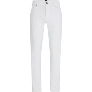 Hugo, Heren, Jeans, Wit, Maat: W30 L34 Katoen,
