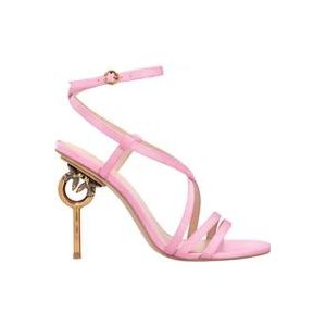 Pinko High Heel Sandalen , Pink , Dames , Maat: 37 EU