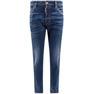 Dsquared2, Heren, Jeans, Blauw, Maat: L Katoen,