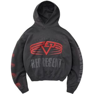 Represent, Heren, Sweatshirts & Hoodies, Grijs, Maat: XL Katoen,