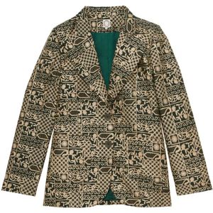 Ines de la Fressange Paris, Dames, Jassen, Groen, Maat: 2XS Katoen,