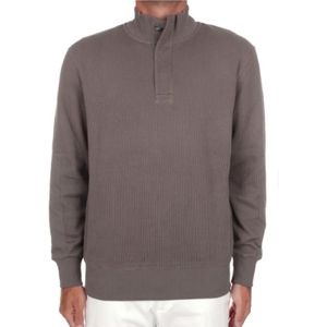 Herno, Heren, Truien, Grijs, Maat: M Katoen,