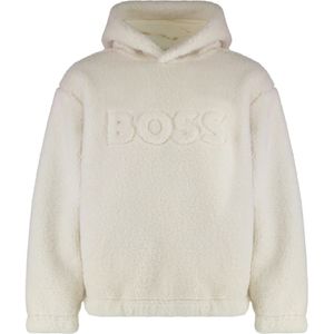 Hugo, Heren, Sweatshirts & Hoodies, Wit, Maat: L Poliester,