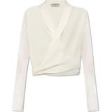 AllSaints, Dames, Truien, Beige, Maat: M Wol,